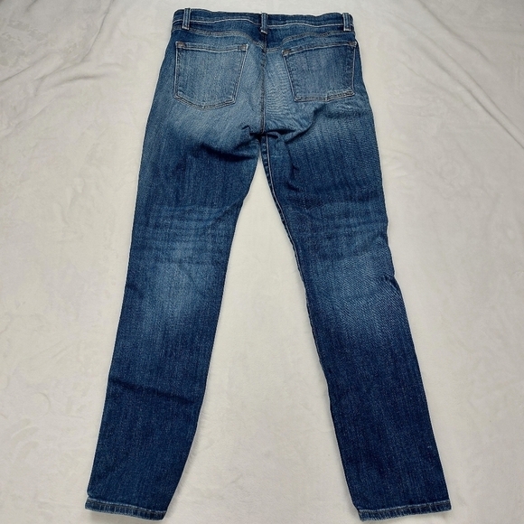 J BRAND WOMEN'S JASPER BLUE MID RISE SKINNY DENIM JEANS SIZE 29 *SEE NOTES * - Picture 7 of 10